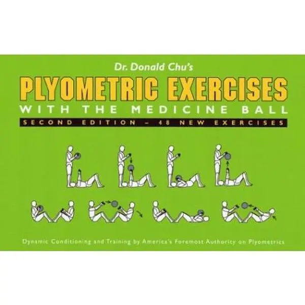 USED Book - Plyometric Exercises With the Medicine Ball by Donald A. Chu (Paperback) - english