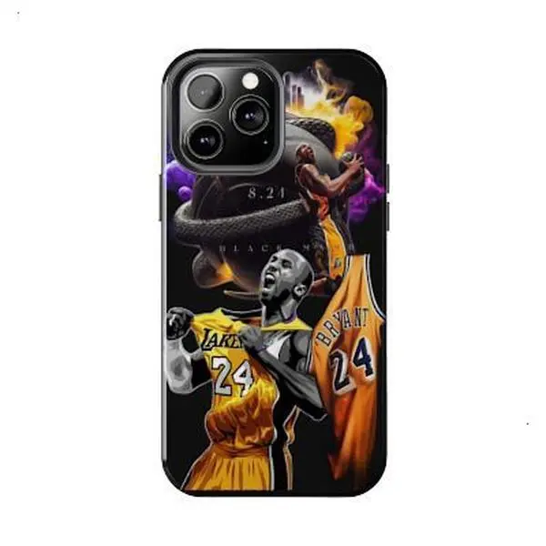 Kobe Bryant Phone Case, iPhone 17 16 15 14 13 12 11 X 8 7 Pro Max/Pro/Mini, SAMSUNG GALAXY 21 S22 S23 S24 25 26 ULTRA PLUS Shockproof Anti-Drop Protective Cases