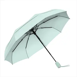 Repel Windproof Travel Umbrella – Pastel Mint Compact Auto Open