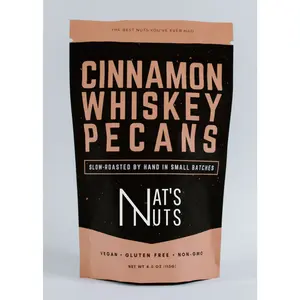 Cinnamon Whiskey Pecans