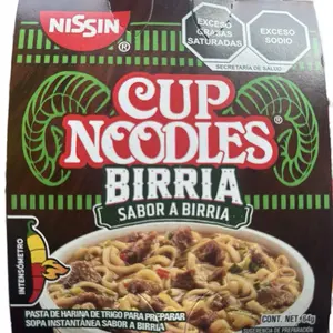 BIRRIA Cup of Noodle Soup - Flavorful Soup MEXICAN 6 pack