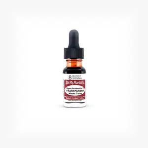 Dr. Ph. Martin's Synchromatic Transparent Water Color (8) Watercolor Bottle, ½ US fl oz, Burnt Sienna, 1 Bottle