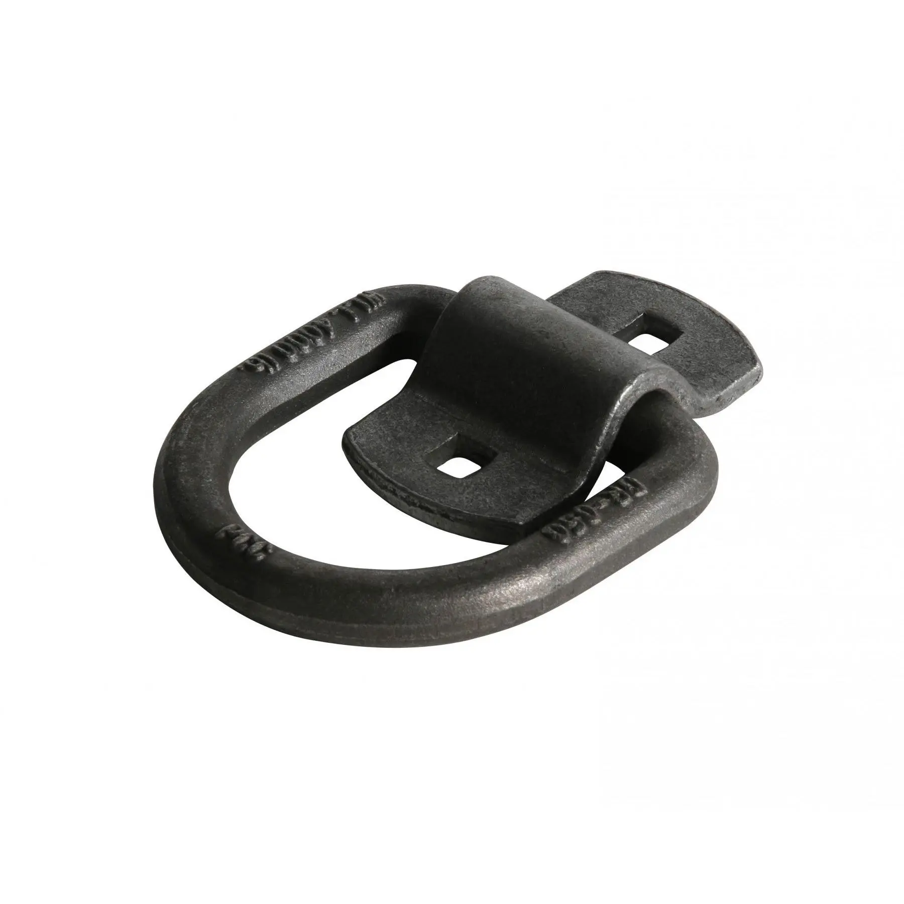 1/2" Forged Heavy-Duty Bolt-On D-Ring, Grey - 4,000 lbs.