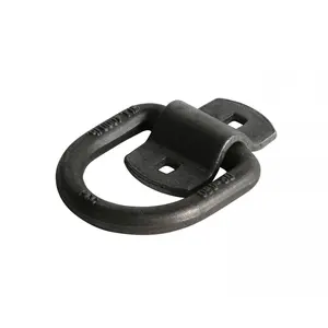 1/2" Forged Heavy-Duty Bolt-On D-Ring, Grey - 4,000 lbs.