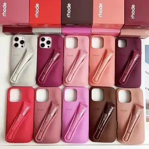 Rhode Protective Case with Integrated Lip Treatment Storage – Slim Lightweight Silicone Cover for Users