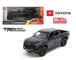 MiJo Exclusives 1:24 2023 Toyota Tundra TRD Off-Road Black Model Diecast Car