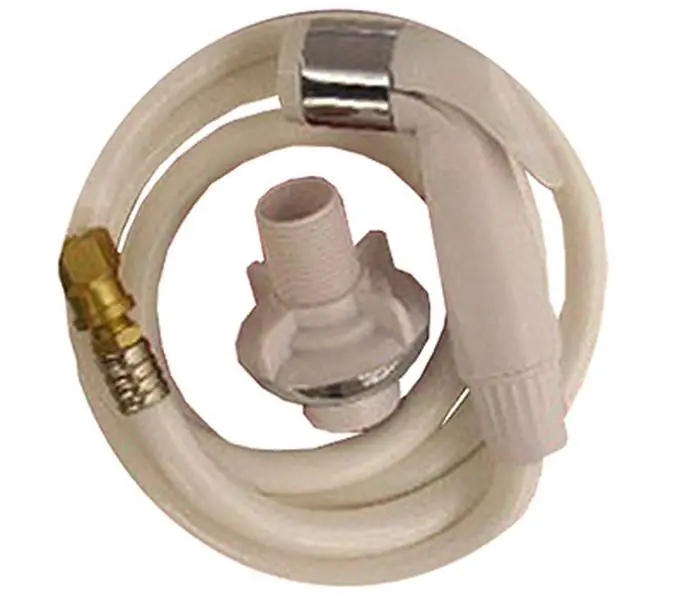 08-1527 Sink Spray And Hose - White