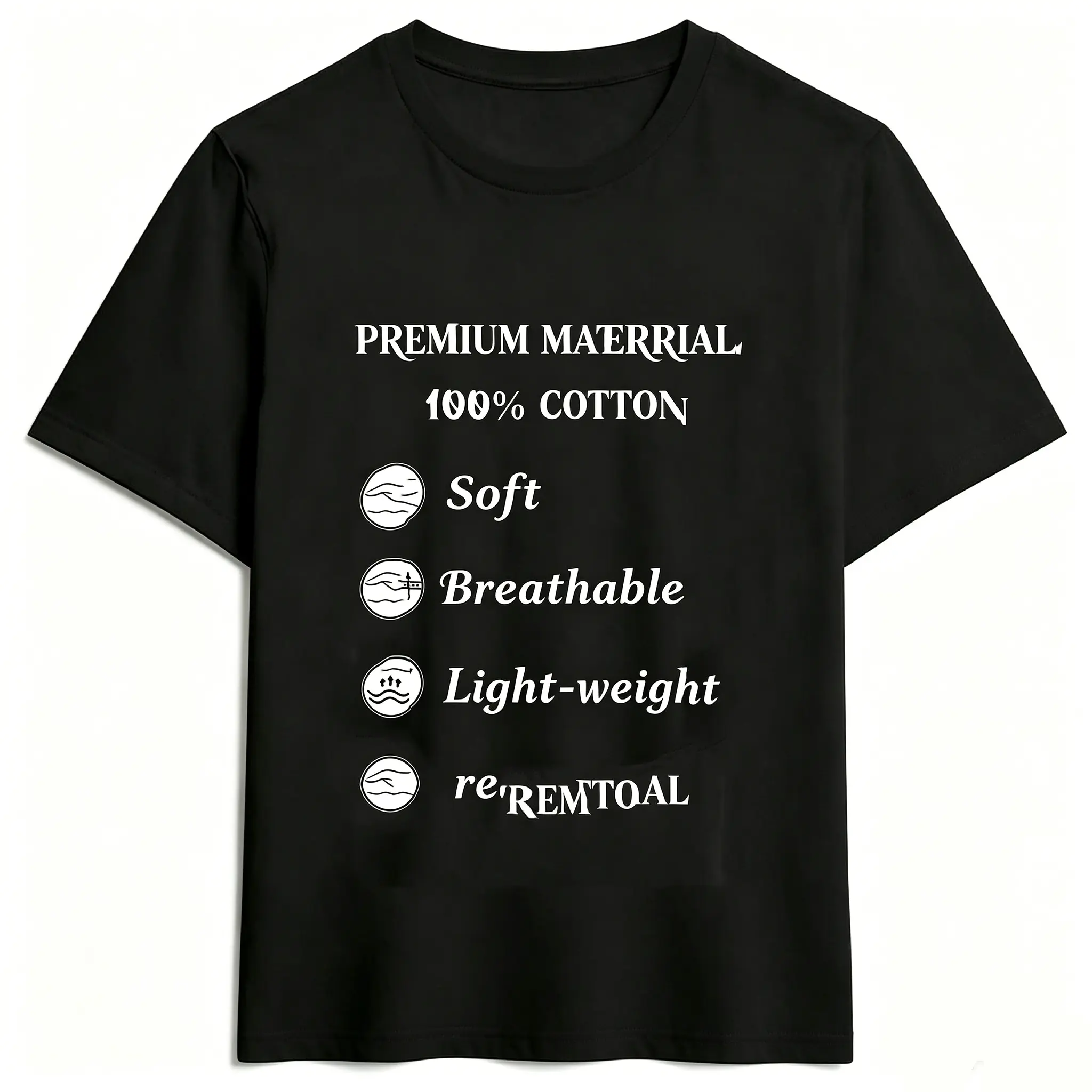 After-Sale Warranty Certificate Men's Stylish Graphic T-Shirts, Casual Streetwear T-Shirts, Daily Outfit Tops with Exclusive 7-Day After-Sale Warranty,sohochic