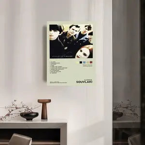 Painting Calligraphy Minimalist Inner Frame Painting Roll Elevate Your Space Light Luxury Inner Frame Band Decor Create a Premium Home and Vibe No Rock Drilling S-Slowdive Needed Easy to Hang HD Art Inner Frame