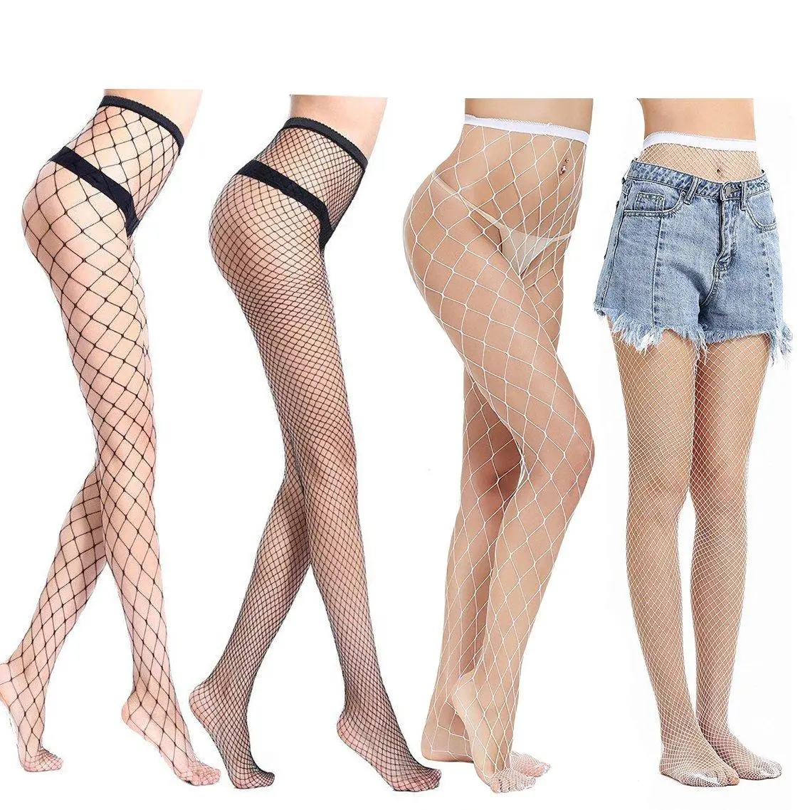 4pairs Black White (Big & Small Fis