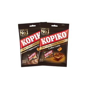 Kopiko Coffee & Cappuccino Candy Variety Pack – Your Pocket Coffee Collection for Every Occasion - Hard Candy Made from Indonesia’s Coffee Beans — Real Coffee Extract (Pack of 2)