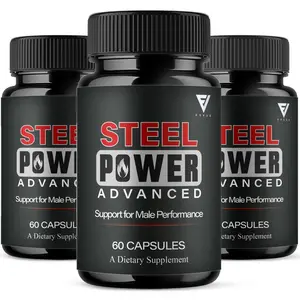 (3 Pack) Steel Power Advanced Performance Supplement, Steel Power (180 Capsules)