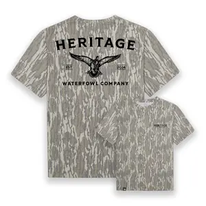 Mossy Oak Washed Bottomland Mallard Tee, Lightweight Shirt for Everyday Use, 3D Camo T-Shirt, 3D Camo Style T-Shirt, Fanmade Design