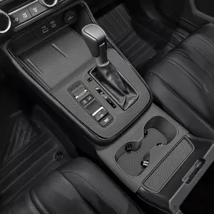Center Console Silicone Wrap Kit for Honda CRV 2023-2026, Full-Wrap Center Consel Electrostatic adsorption Cover for Honda CRV