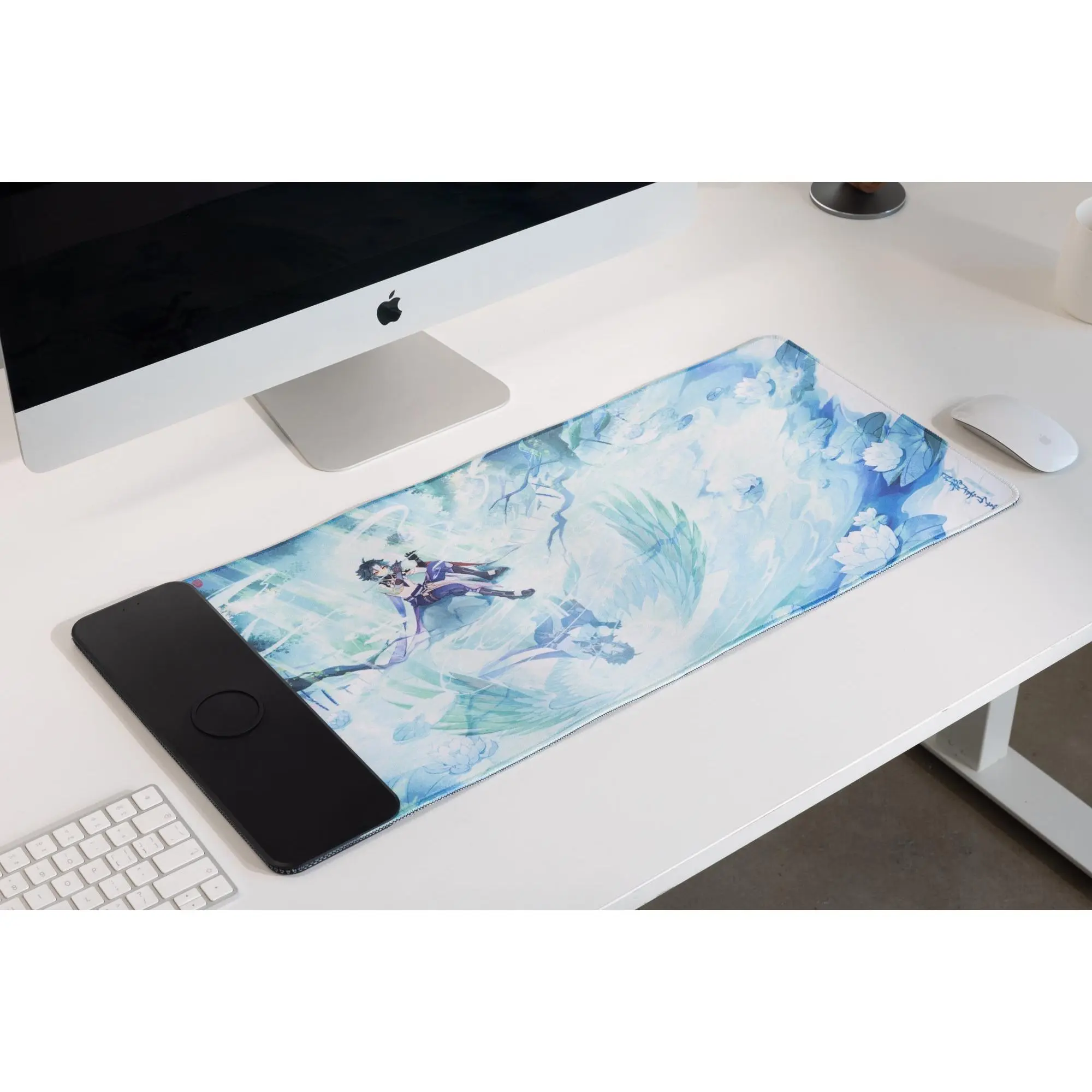 Wireless Charger Mousepad - Xiao, Genshin Impact