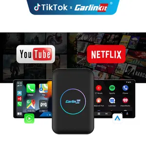 【Black Friday】CarlinKit Car play Android Box CarPlay Ai Box Support Netflix Wireless CarPlay & Android Auto HDMI USB Device Plug &Play
