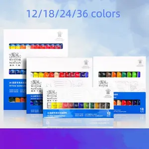 Winsor & Newton Professional 10ML Watercolor Paint Set for Painter, Hand-painted Watercolor Paint Set, Art Set, Tubular Watercolor