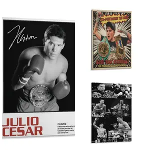 Boxing Legends Collection: GGG, Chavez & Bam Rodriguez Canvas Posters | The Heart of a Champion