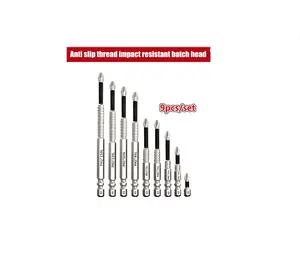 9pc Anti-Slip Magnetic Screwdriver Bits Set - 50257