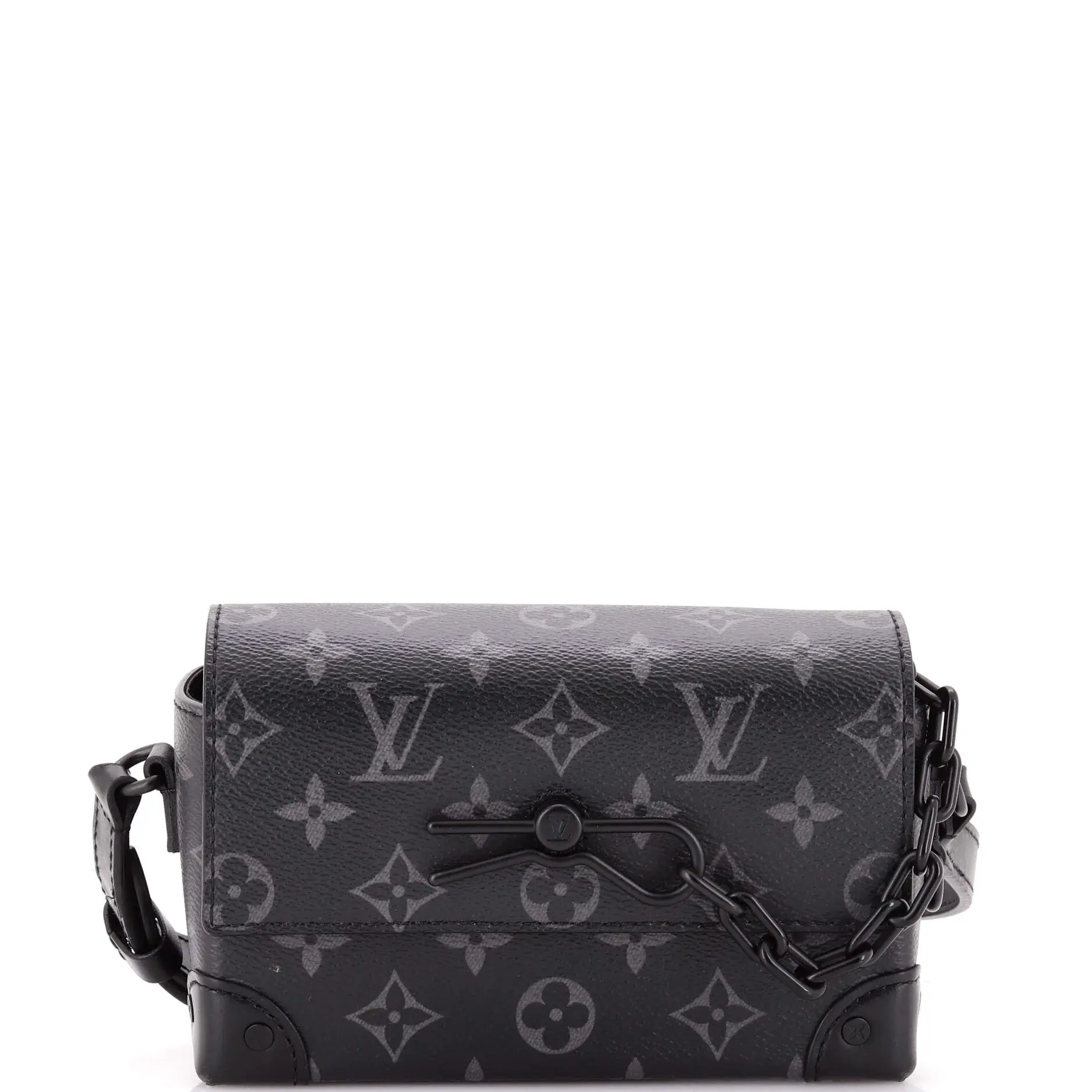 Pre-owned Louis Vuitton material Messenger Bags Steamer Wearable Wallet Monogram Eclipse Canvas by Rebag