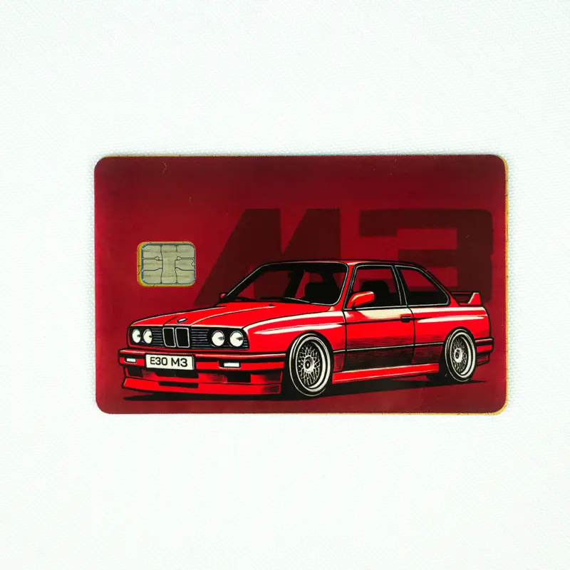 JDM/Car Enthusiast Debit/Credit Card Skins - Velane - 2 Stickers - One for Big chip and Small chip sticker for cards