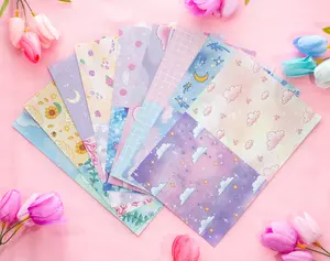 Dual Pattern Paper Pack - 9 Decorative Sheets for Journaling, Scrapbooking