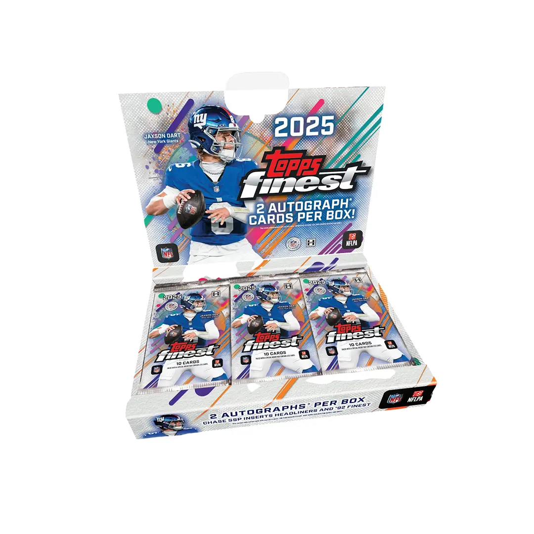 2025 Topps Finest Football Hobby Box 2025 Topps Finest Football Hobby Box