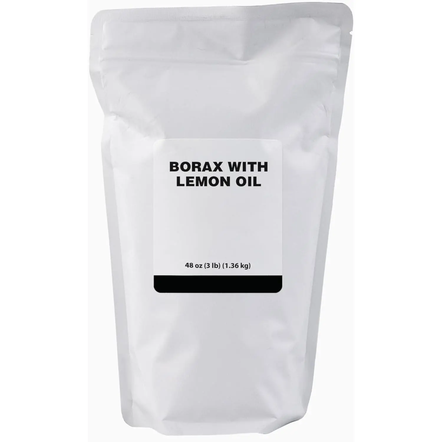 Borax with  Oil, Ideal for Cleaning and Freshening, Packaged for Convenience in a Refillable Bag (48 Ounce)