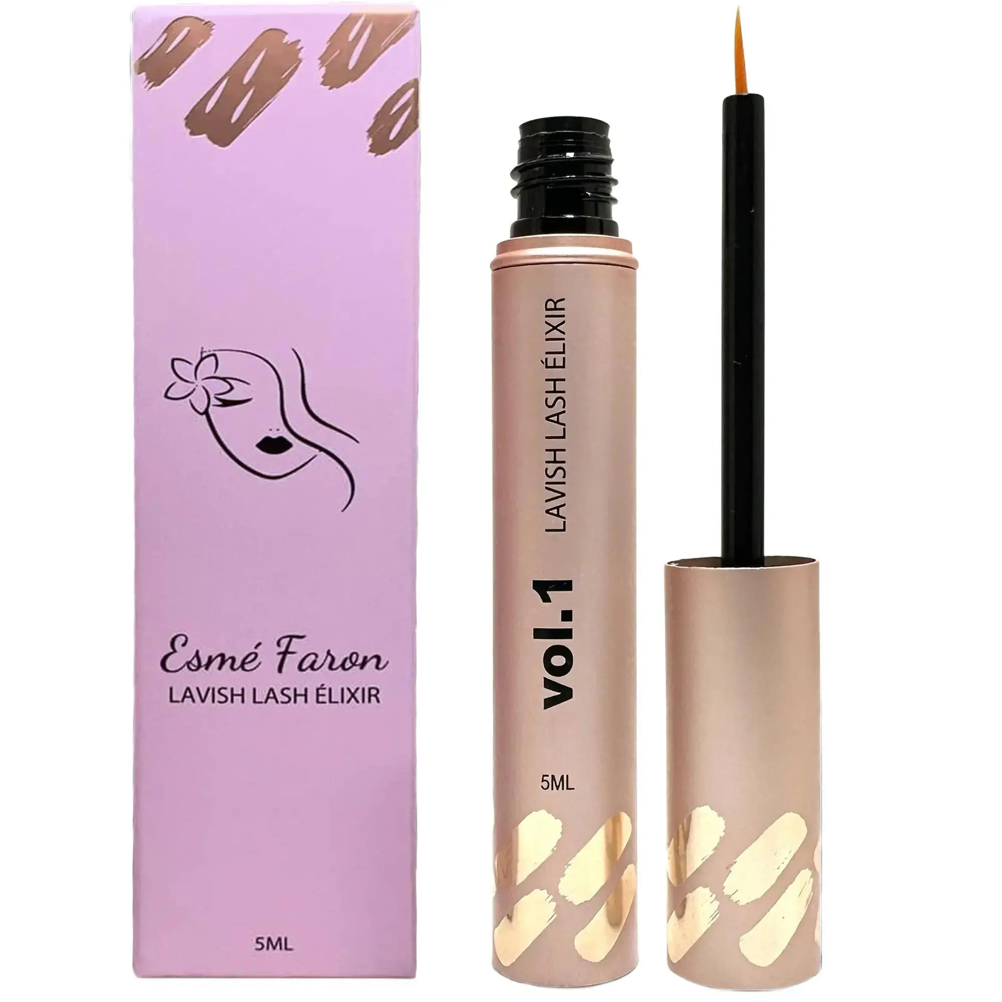 Lengthening and Volumizing Lash Élixir for Long-lasting and Naturally Curling Eyelashes