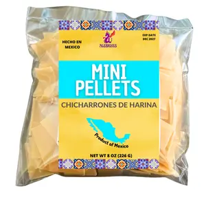 Alebrixes - Mini Potato Pellets 8 Oz (226 g) Potato Flour Pellets - Duritos de Harina de Papa | Traditional Mexican Snack