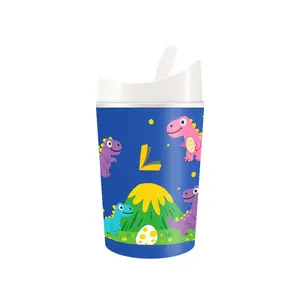 Unique DIY Slushie Cup,Quick Frozen Homemade Single-Serving Slushies,Magic Quick Frozen,Double Layer Squeeze Cup Slushy Maker for Kids Friends Family, BPA-free
