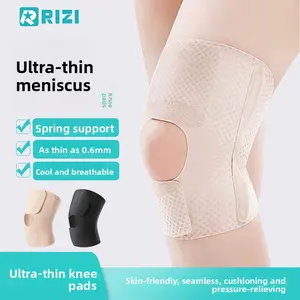 Ultra-Thin Meniscus Knee Brace | Spring Support Breathable Knee Sleeve – 0.6mm Thin Skin-Friendly Knee Protector for Running, Daily Wear & Meniscus Support tactical accessories