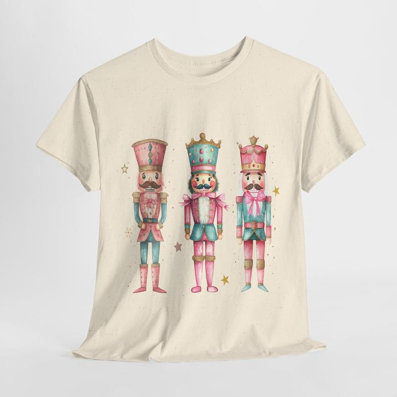 PINK NUTCRACKER CHRISTMAS UNISEX TSHIRT