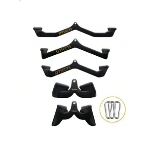 Fitness equipment  Home Gym Fiess Lat Pull Down LAT Pulldown Attachments For Cable Pulley System hine T V Back Tricep Bar Strength Training