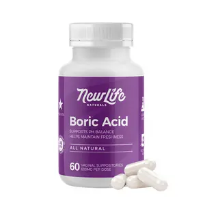 Boric Acid for Women - 600mg -60 count