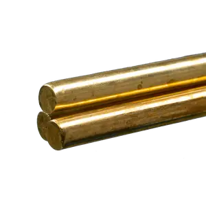 Round Brass Rod: 5/16" OD x 36" Long (3 Pieces)