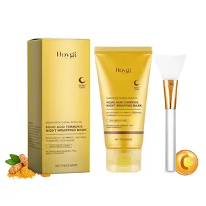 Turmeric collagen tear off facial mask, mildly clean, hydrate and moisturize, moisturize, smooth and care the facial skin, make the skin clear, shiny, rejuvenating and moisturizing, young gangster flower mask, Hydrating, Moisture