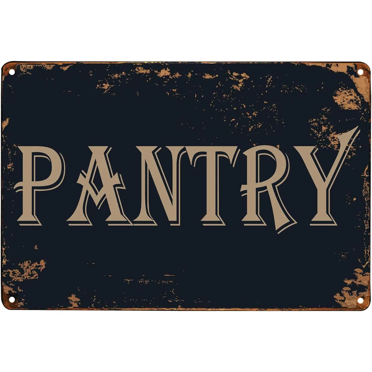 Pantry Sign Reto Vintage Metal Tin Signs Rustic Kitchen Decor Farmhouse Wall Decor Home Decorations 8X12Inch