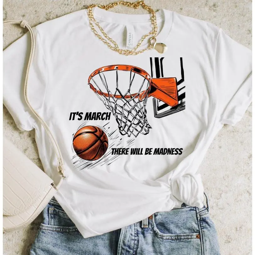 March Madness T-Shirt, Game Day Basketball Tournament Shirt