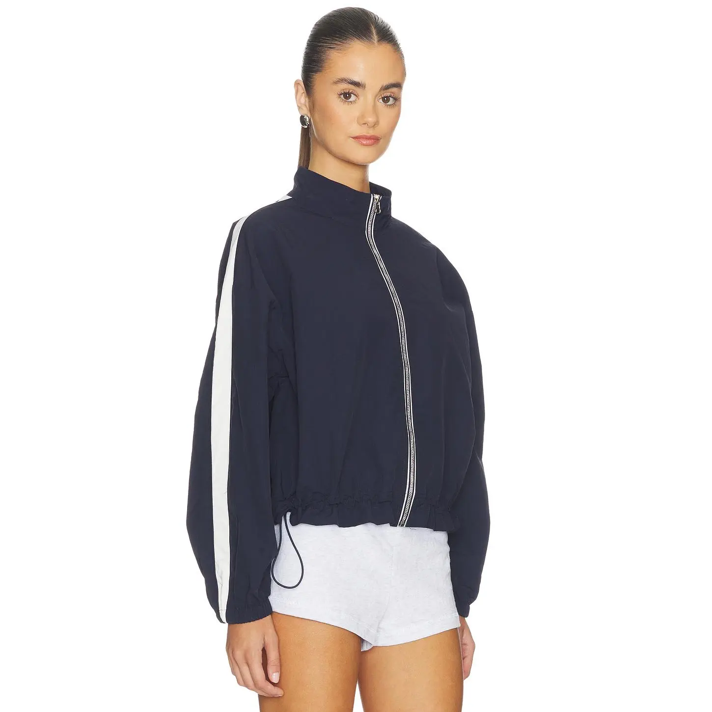 ASTR the Label Teo Jacket in Navy