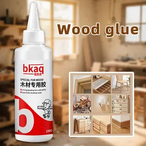 Wood specific adhesive, strong white latex, High Strength Glue, Long Lasting Bond, adhesive for wood furniture, wooden boards, solid wood heads, flooring, rosewood, woodworking adhesive
