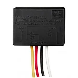 Low-Med-Hi-Off Touch Switch Plastic Outer Shell Black