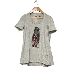 Pre-owned MARNI Cotton Small Leather Goods Printed T Shirt