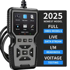 OBD2 Scanner Car Diagnostic Tool – Full System Code Reader for Check Engine Light, Live Data, OBDII/EOBD Compatibility for All 1996+ Vehicles – Plug & Play Auto Scanner