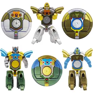 Transforming Finger Gyroscope, Rotating Robot Mech Stress Relief Toy, Fun Interactive Spinner for Adults Office Desk Father’s Day Present,Mother's Day gifts, party gifts