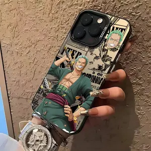 Hot Anime O-One Pieces Zoro Cool Phone Case Suitable for iPhone 17 16e 16 15 14 13 12 11 Mini Pro Max Air X XR XSMAX 8 7 Plus Anti Fall Matte Back Cover