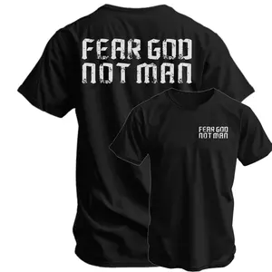 Fear God Not Man Men's T-Shirt, Training Tee