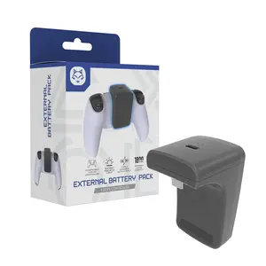 For PS5 controller external battery 1800mah, long life, external battery with charging hole