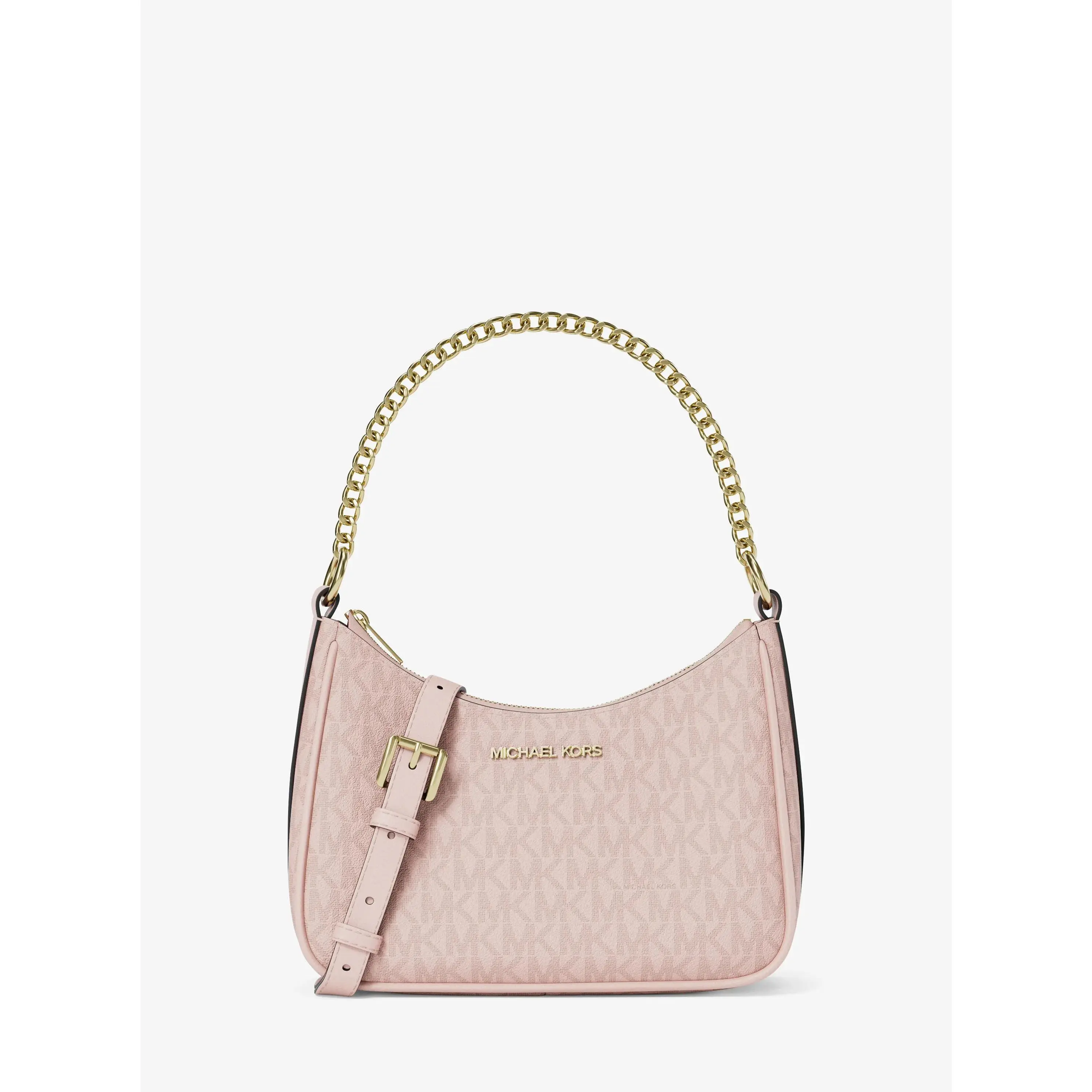 Jet Set Small Signature Logo Convertible Crossbody Bag