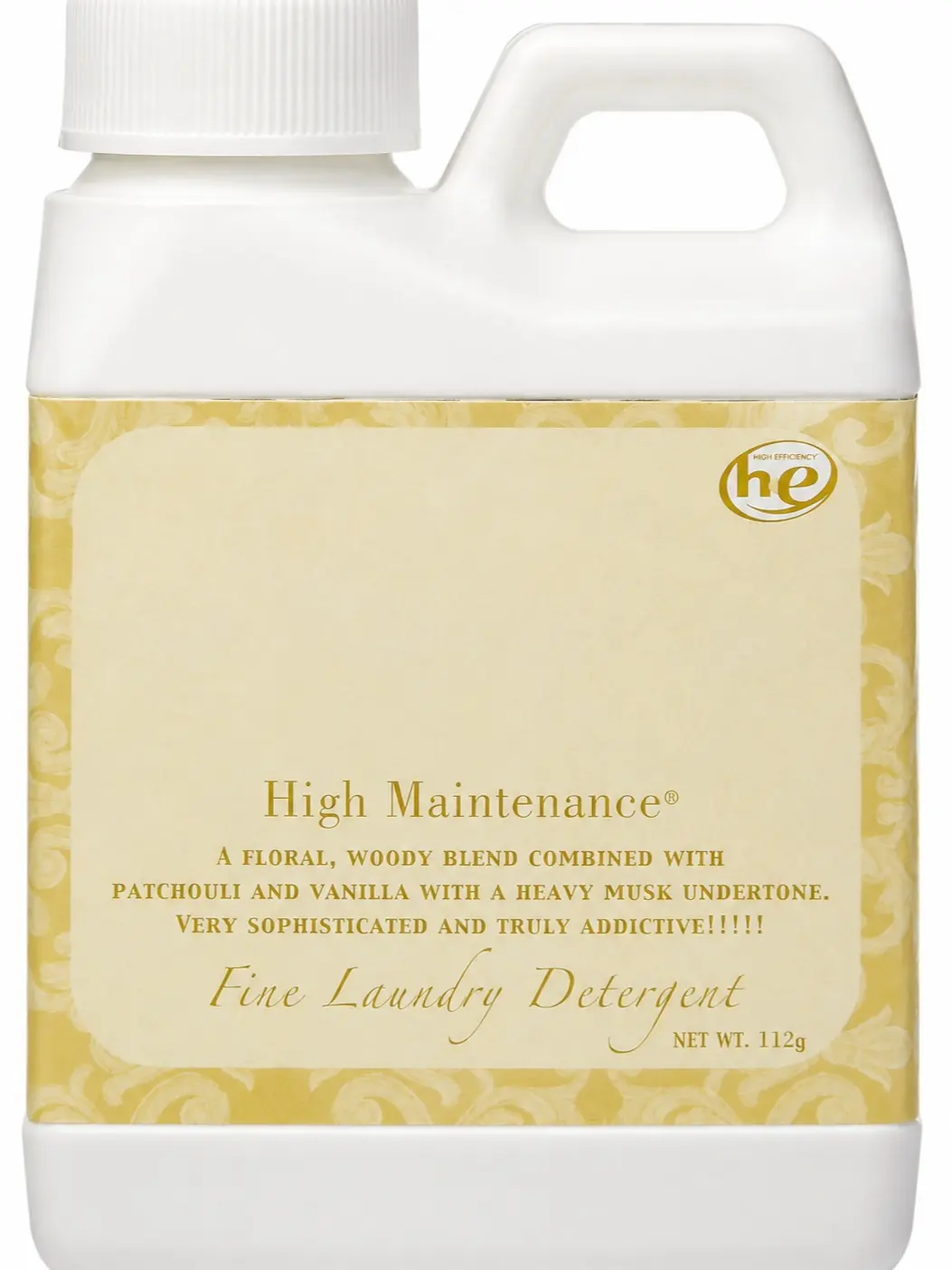 Fine Laundry Detergent, High Maintenance Scented Fabric Wash, Concentrated Formula for Clothes, Linens & Delicates, 4 oz